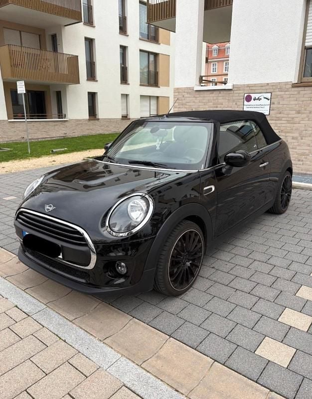 Schwarz Gebraucht 2021 Mini One Cabriolet Cabrio | 18.500 € (Guter Preis) - Bild 1/4