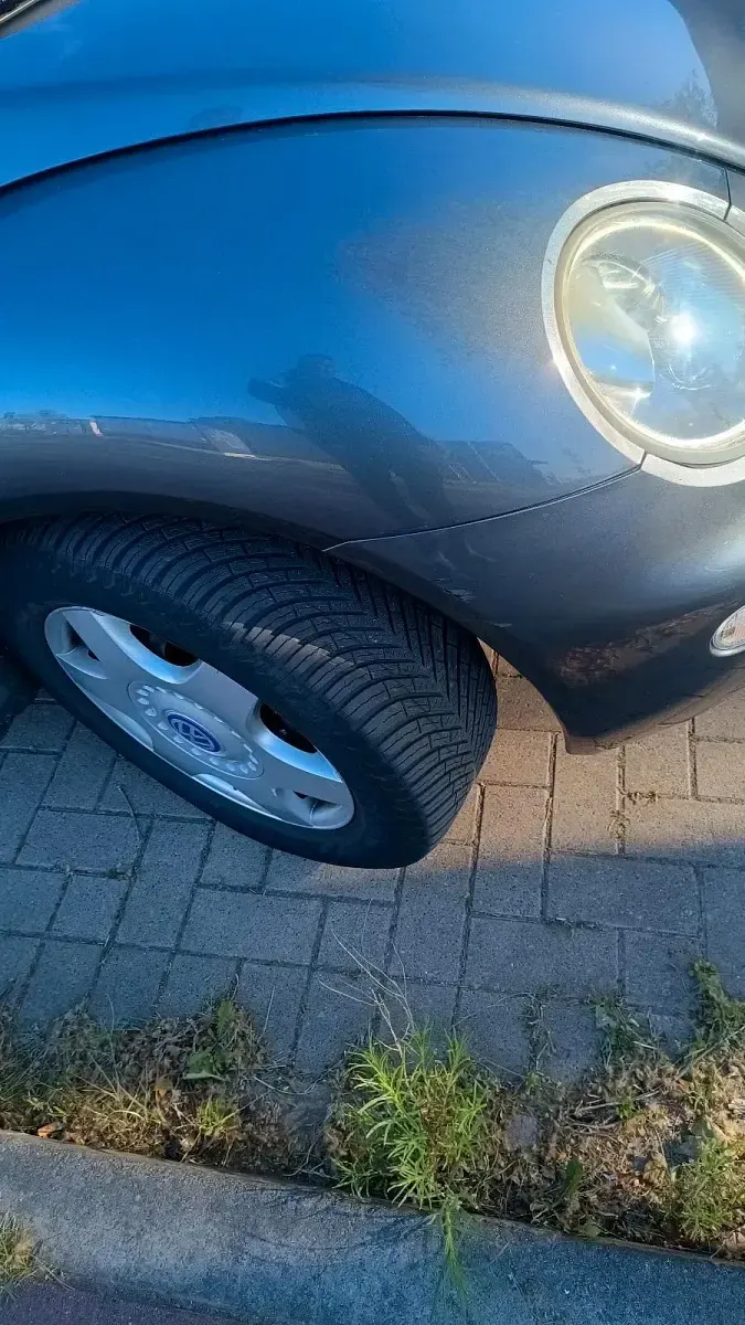 Gebraucht VW New Beetle 90 PS (66 kW) 2002 Grau Kleinwagen