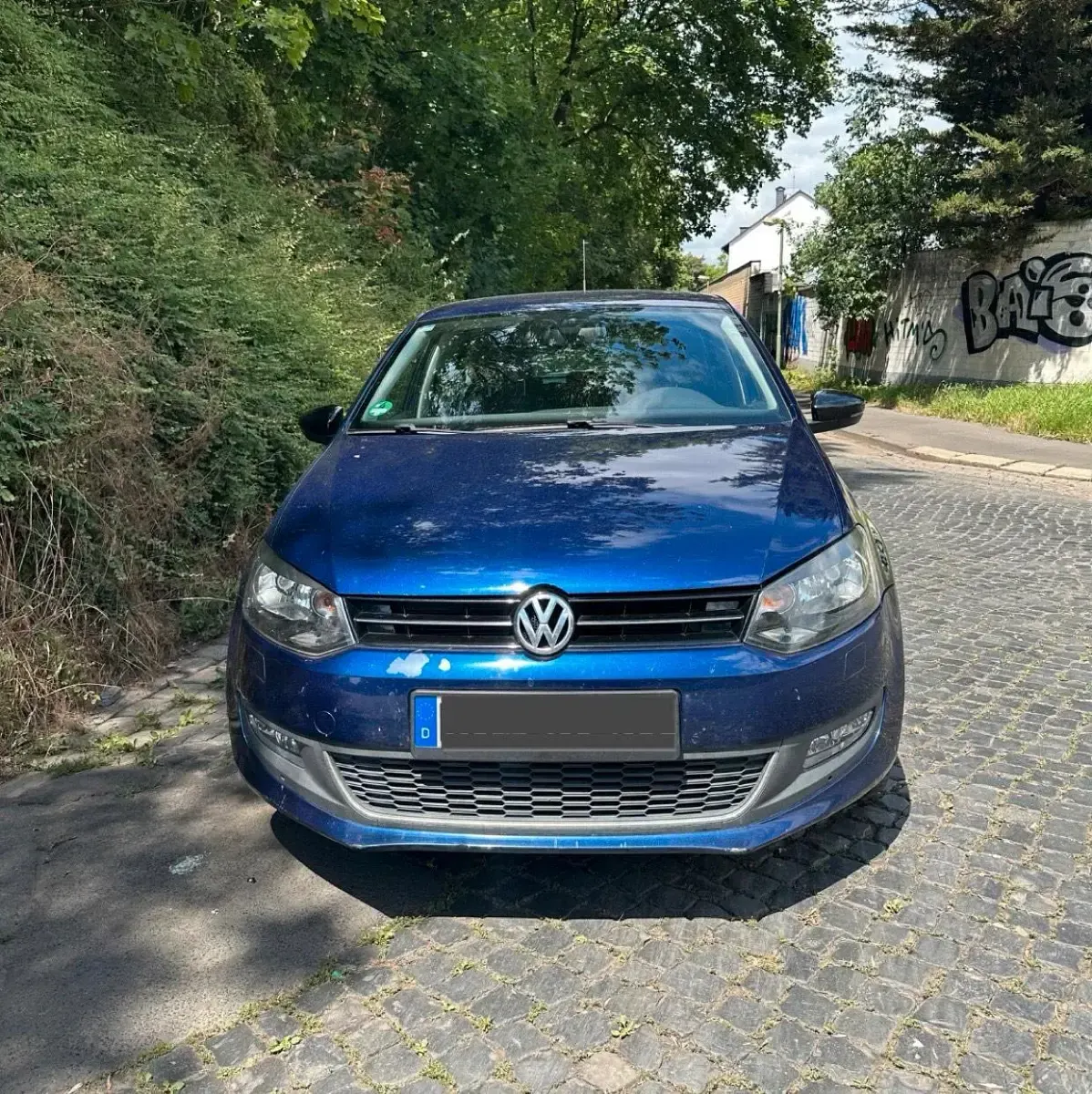Gebraucht VW Polo Style 90 PS (66 kW) 2011 Blau Kleinwagen
