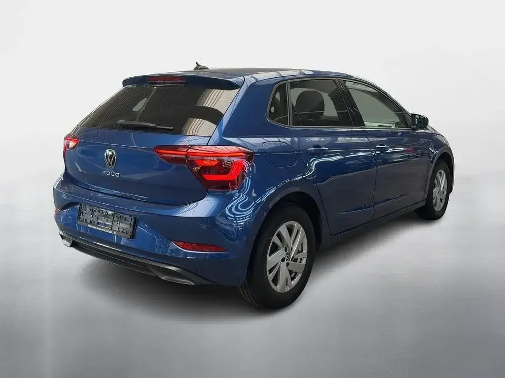 Gebraucht VW Polo Beats 95 PS (69 kW) 2023 Blau Kleinwagen