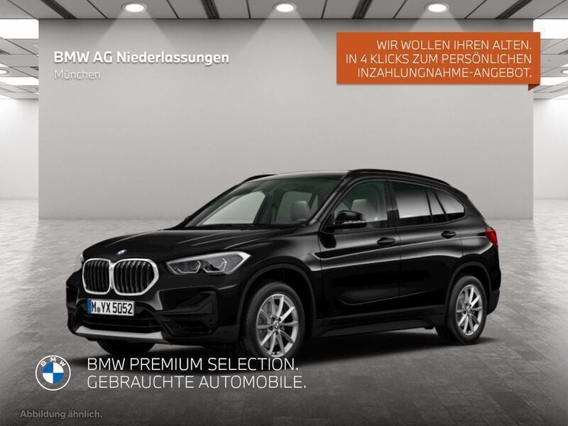 Schwarz Gebraucht 2022 BMW X1 Advantage SUV | 28.207 € (Fairer Preis) - Bild 1/4