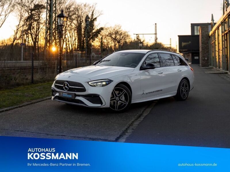Weiß Gebraucht 2025 Mercedes C200 AMG Limousine | 43.900 € (Fairer Preis) - Bild 1/4