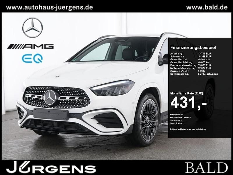 Weiss polarweiss Gebraucht 2024 Mercedes GLA250 AMG SUV | 44.880 € (Etwas zu teuer) - Bild 1/4