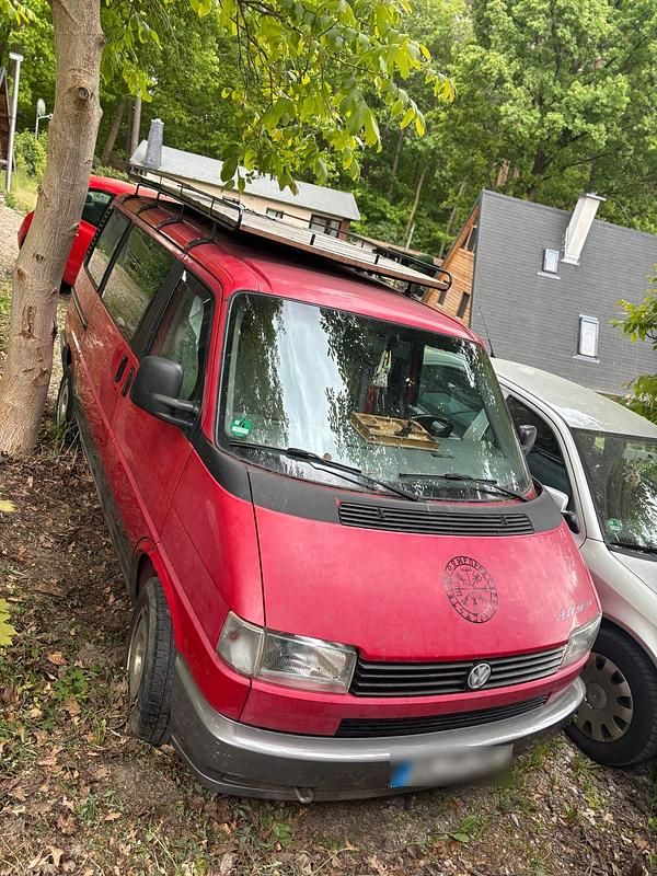 Second-hand VW T4 68 CP (50 kW) 1995 Roșu Van
