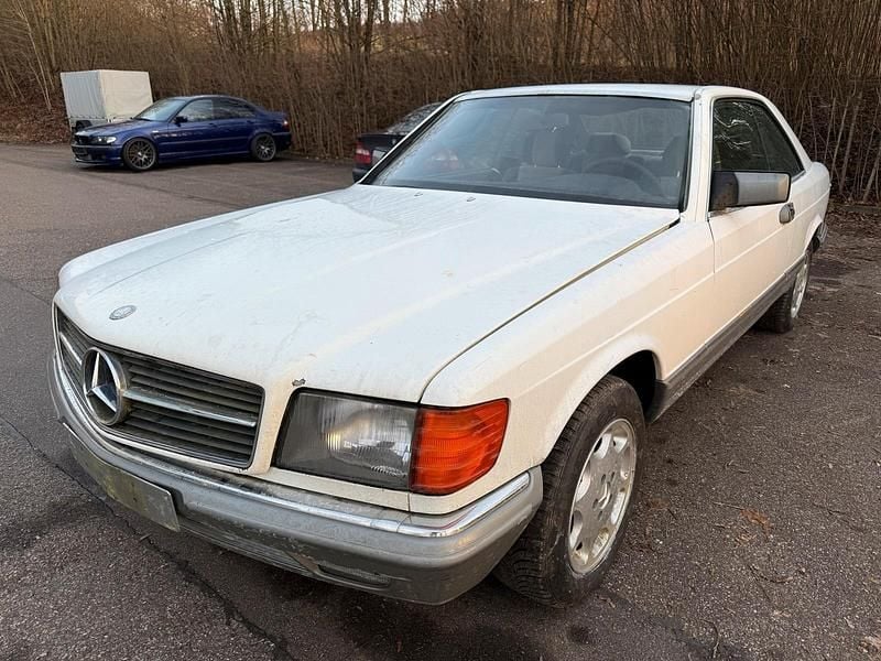 Gebraucht Mercedes 380 204 PS (150 kW) 1985 Weiß Coupé