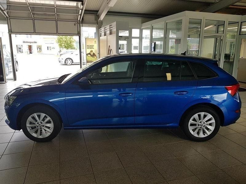 Gebraucht Skoda Scala 110 PS (80 kW) 2024 Blau Kleinwagen