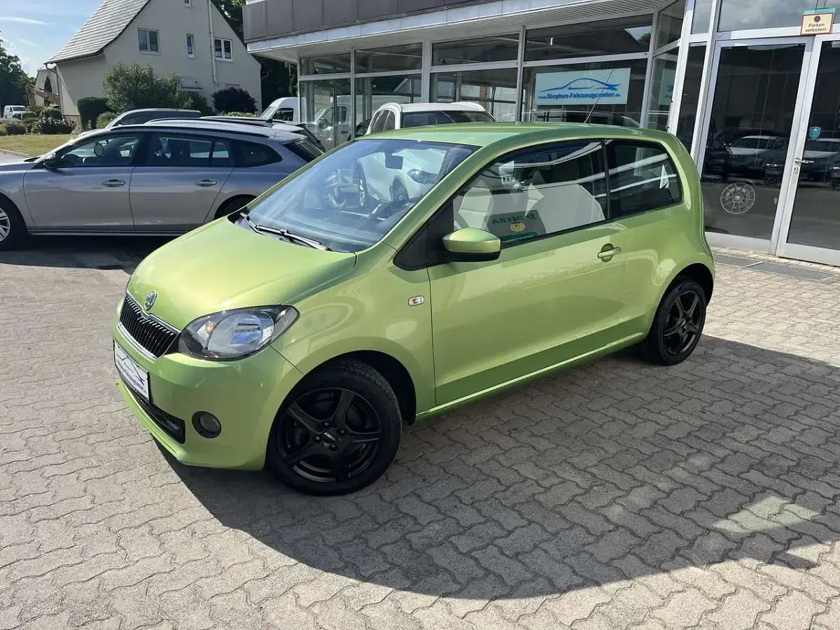 Gebraucht Skoda Citigo Ambition 75 PS (55 kW) 2013 Springgrün metallic Kleinwagen