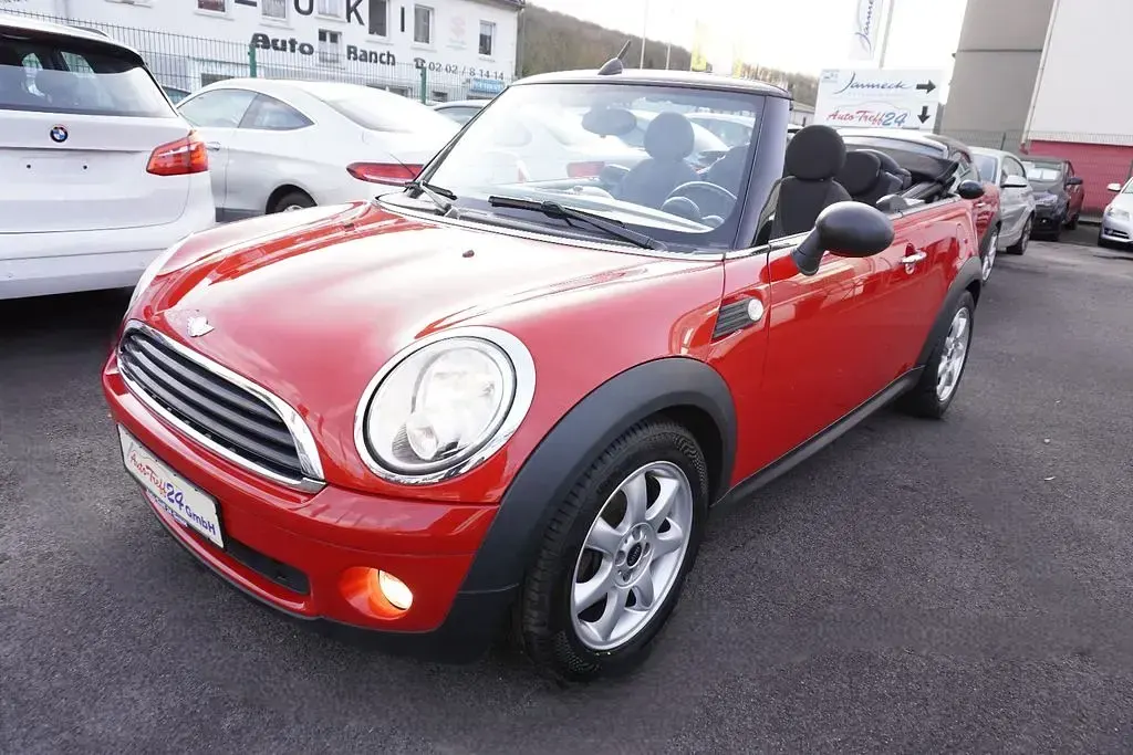 Second-hand Mini One Cabriolet 98 CP (72 kW) 2010 Roșu Cabrio