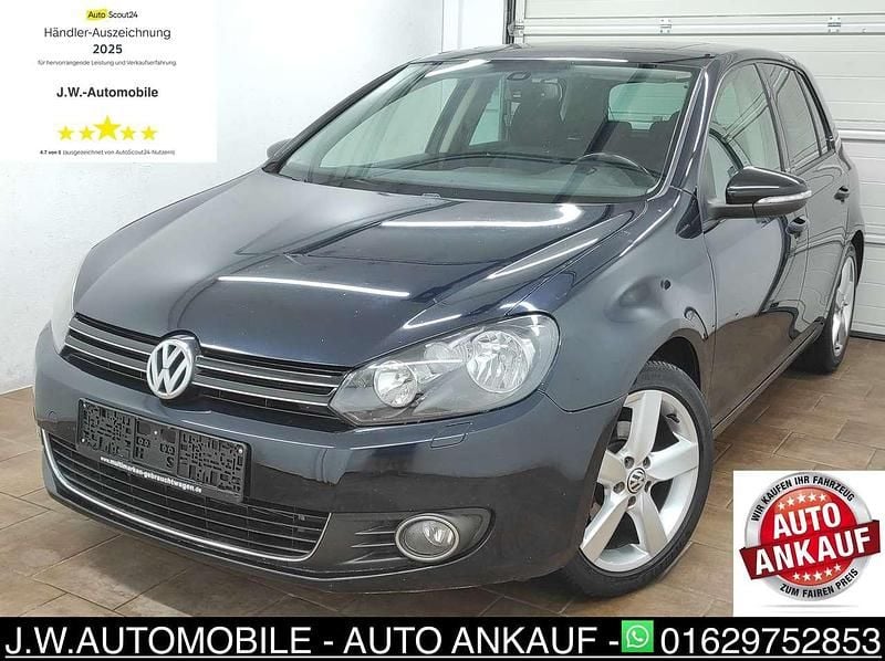 Moonlight blue Gebraucht 2011 VW Golf VI Style Kleinwagen | 4.499 € (Guter Preis) - Bild 1/4