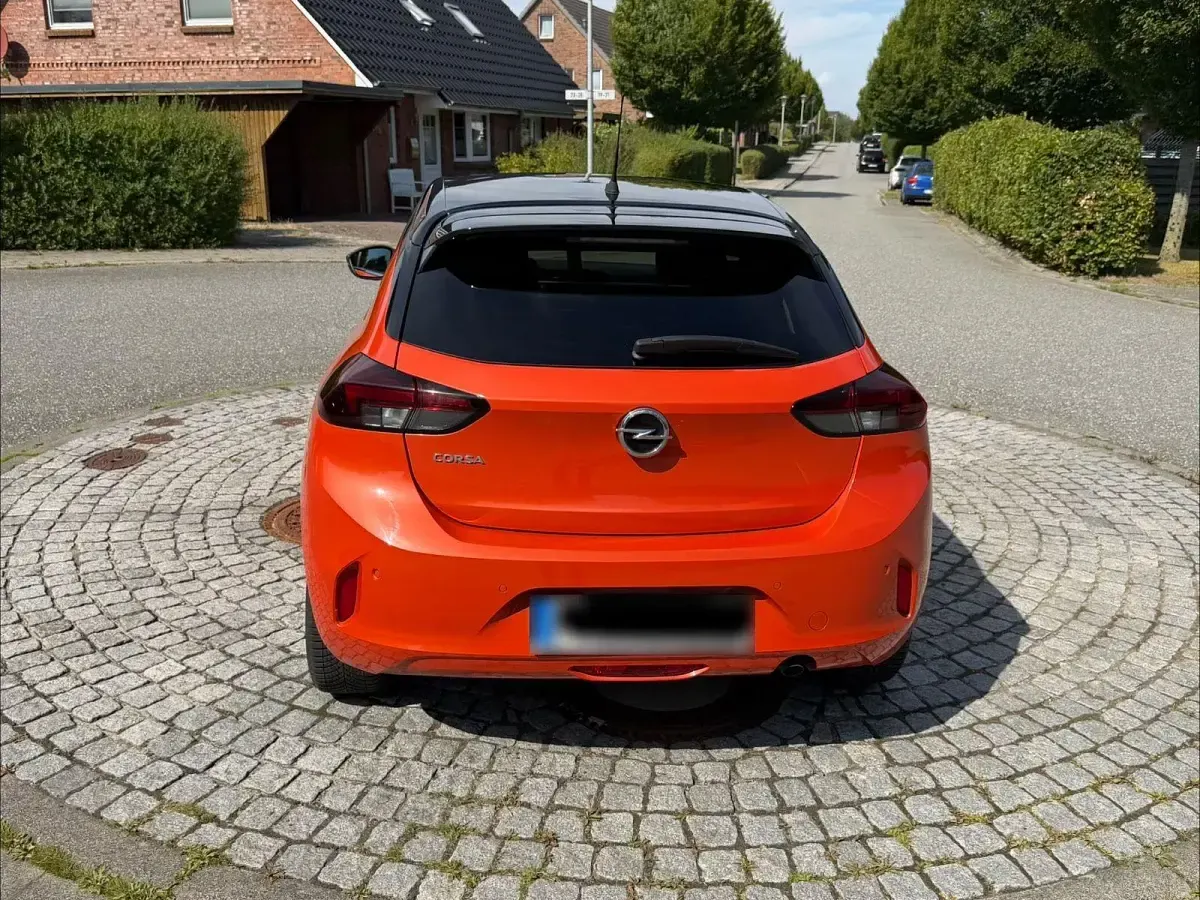 Gebraucht Opel Corsa 101 PS (74 kW) 2021 Orange Kleinwagen