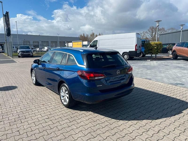 Gebraucht Opel Astra Elegance 110 PS (80 kW) 2022 Blau Kombi