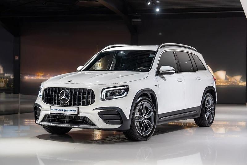 Polarweiß Gebraucht 2022 Mercedes GLB35 AMG SUV | 43.980 € (Guter Preis) - Bild 1/4