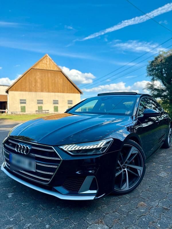 Schwarz Gebraucht 2021 Audi S7 Sportback Kleinwagen | 59.000 € (Superpreis) - Bild 1/4
