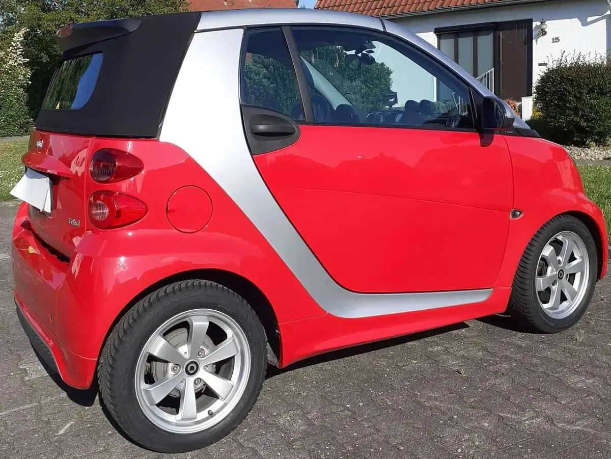 Gebraucht Smart ForTwo Cabrio 71 PS (52 kW) 2013 Rot Cabrio