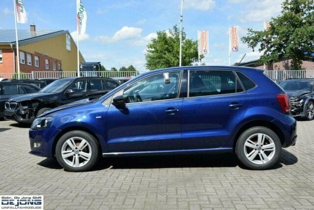 Gebraucht VW Polo Match 90 PS (66 kW) 2012 Blau metallic