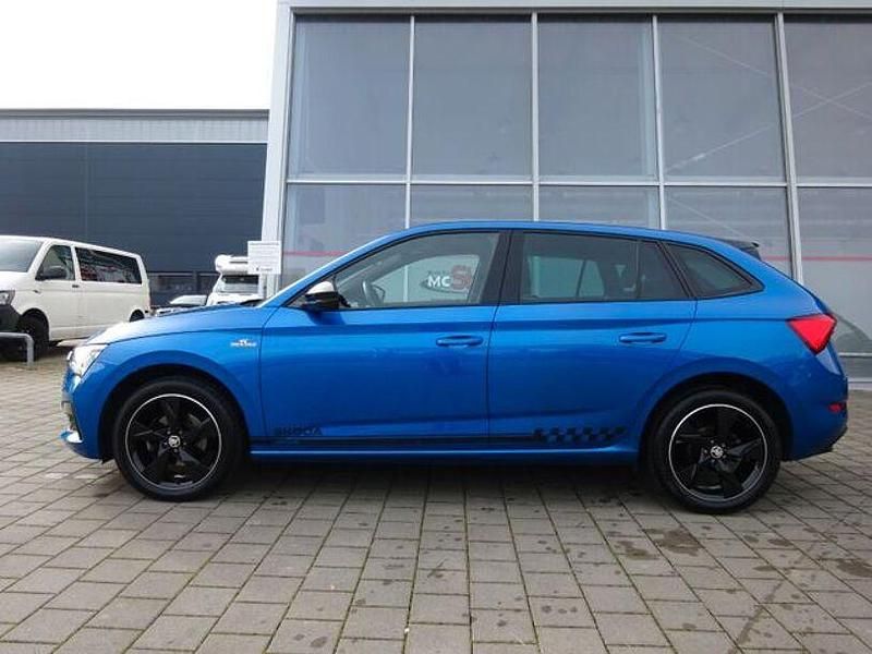 Blau Gebraucht 2019 Skoda Scala Monte Carlo Kleinwagen | 19.990 € (Etwas zu teuer) - Bild 1/4