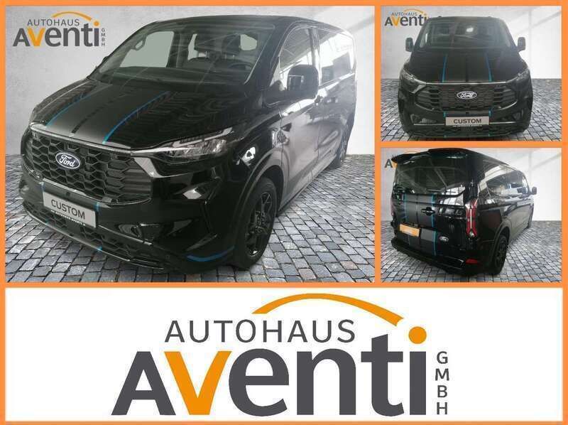 Agate black metallic Neu 2025 Ford Transit Custom Sport Van / Kleinbus | 52.955 € (Guter Preis) - Bild 1/4