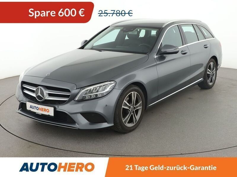 Grau Gebraucht 2020 Mercedes C180 Avantgarde Limousine | 25.180 € (Guter Preis) - Bild 1/3