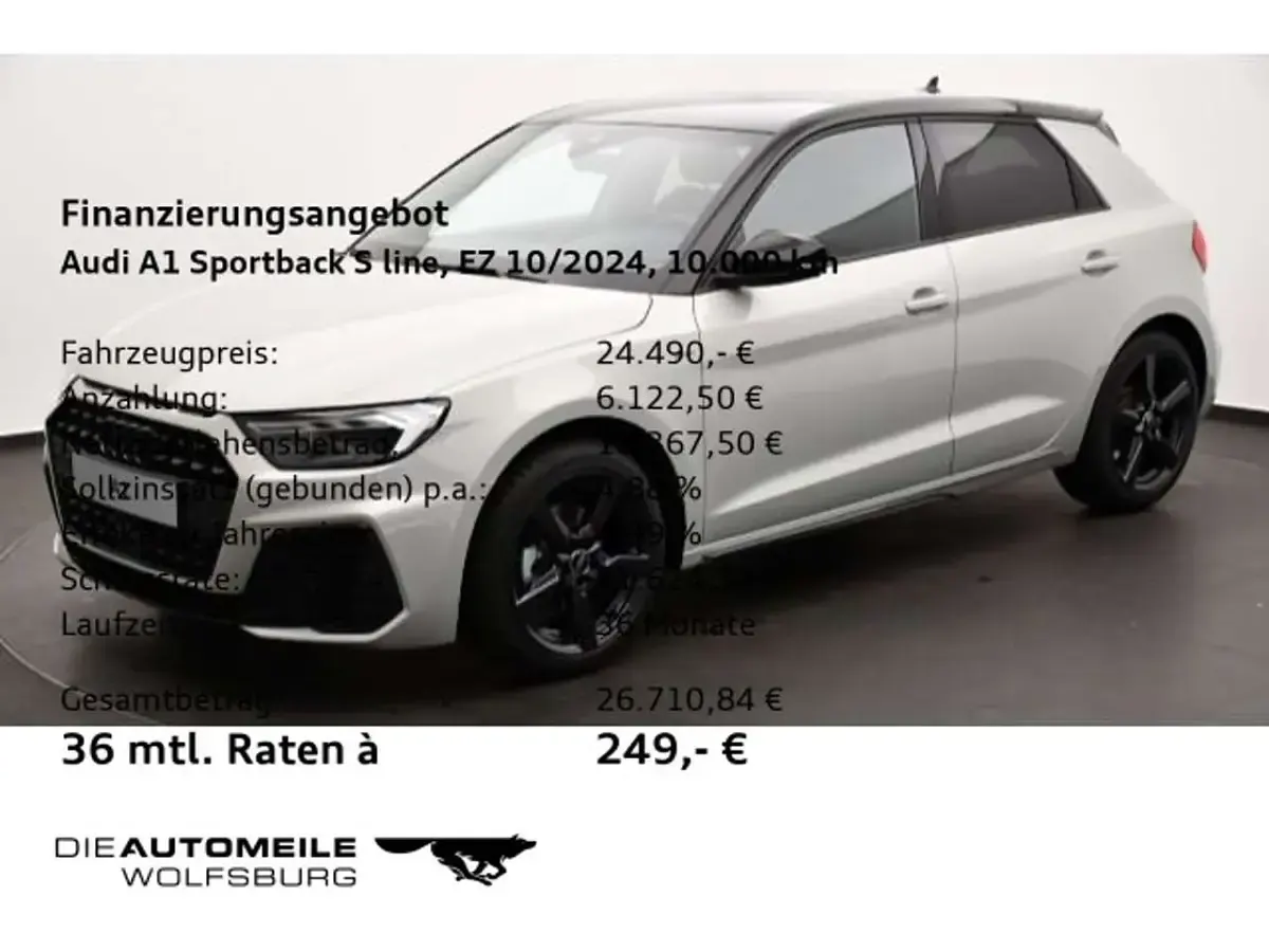 Gebraucht Audi A1 S-Line 116 PS (85 kW) 2024 Tausilber metallic SUV