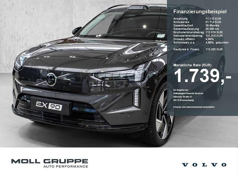 Platinum grey metallic Gebraucht 2025 Volvo EX90 Performance SUV | 112.420 € - Bild 1/4