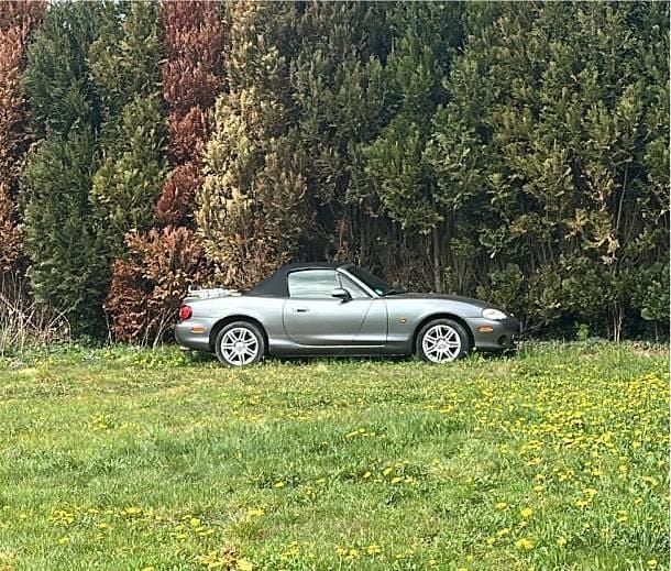 Grau Gebraucht 2002 Mazda MX5 Cabrio | 2.500 € (Guter Preis) - Bild 1/4