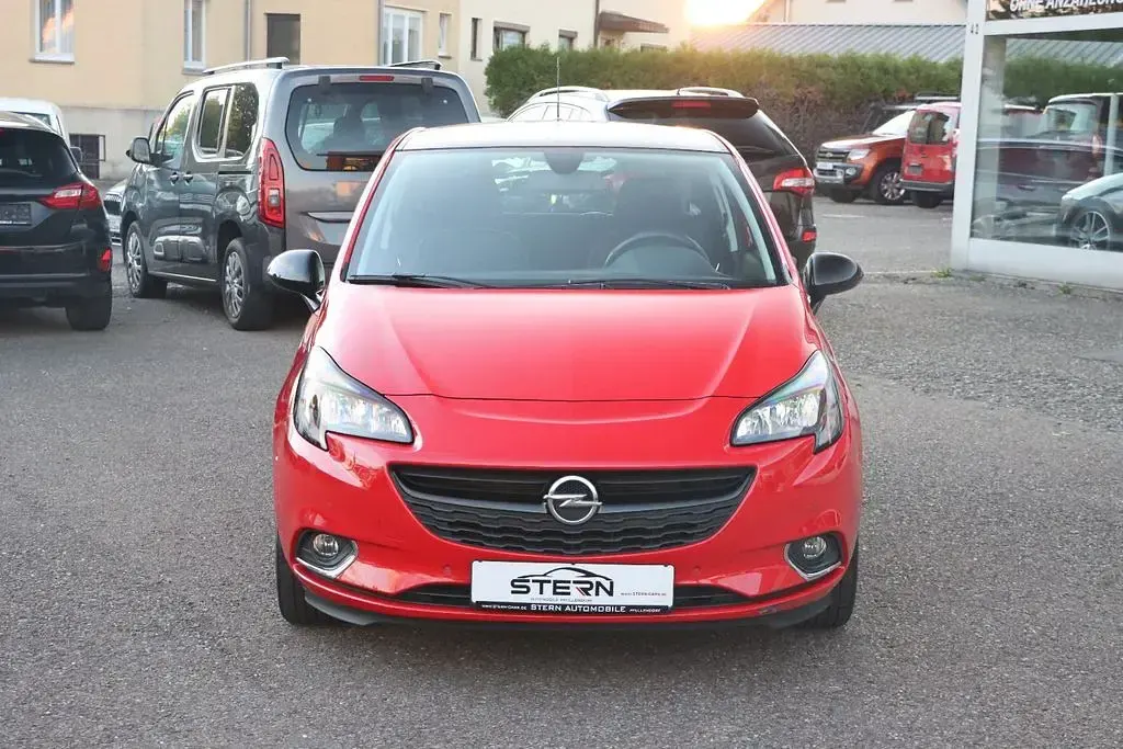 Gebraucht Opel Corsa Color Edition 90 PS (66 kW) 2017 Lava rot Kleinwagen