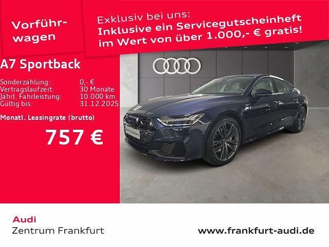 Firmamentblau metallic Gebraucht 2024 Audi A7 Ambiente Limousine | 66.290 € (Teuer) - Bild 1/4