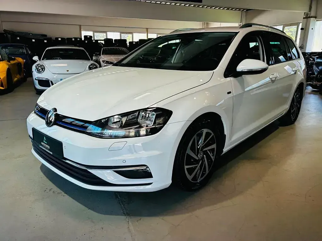 Gebraucht VW Golf VII Join 131 PS (96 kW) 2018 Weiß Kombi