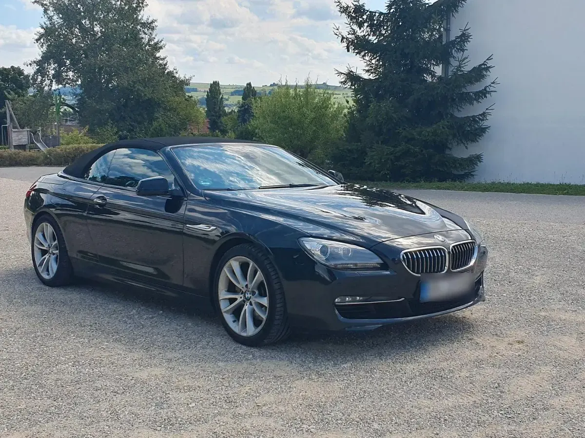 Gebraucht BMW 640 Cabriolet Performance 320 PS (235 kW) 2011 Schwarz Cabrio