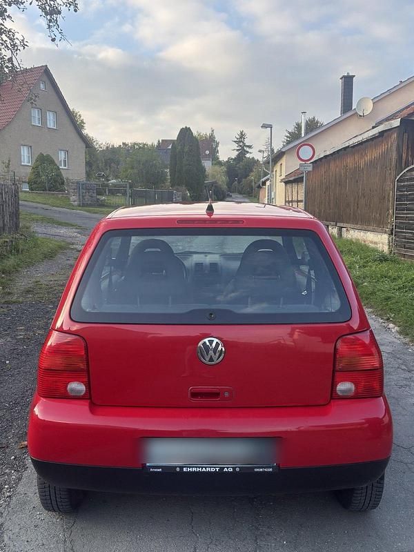 Rot Gebraucht 2002 VW Lupo Kleinwagen | 750 € (Superpreis) - Bild 1/4