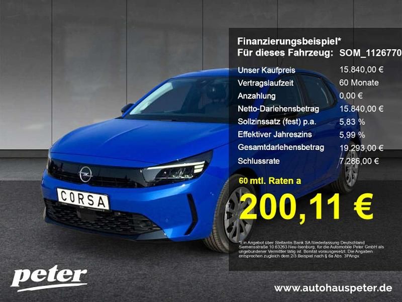 Blau Gebraucht 2024 Opel Corsa Kleinwagen | 15.840 € (Guter Preis) - Bild 1/4