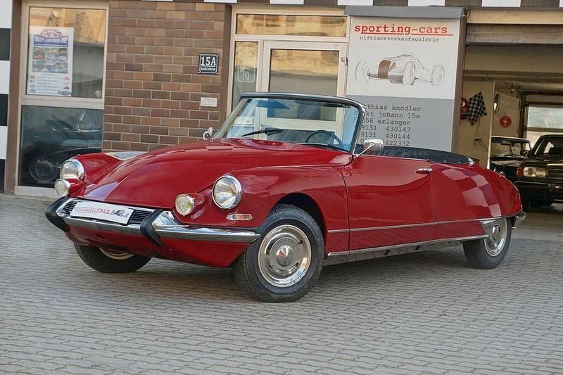 Gebraucht Citroën DS 77 PS (56 kW) 1967 Rot Cabrio