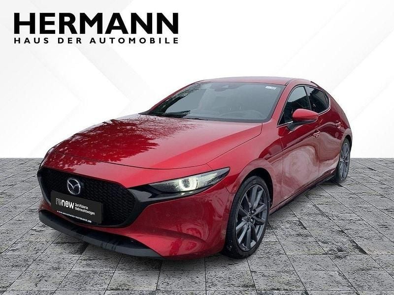 Gebraucht Mazda 3 Selection 150 PS (110 kW) 2021 Rot Limousine