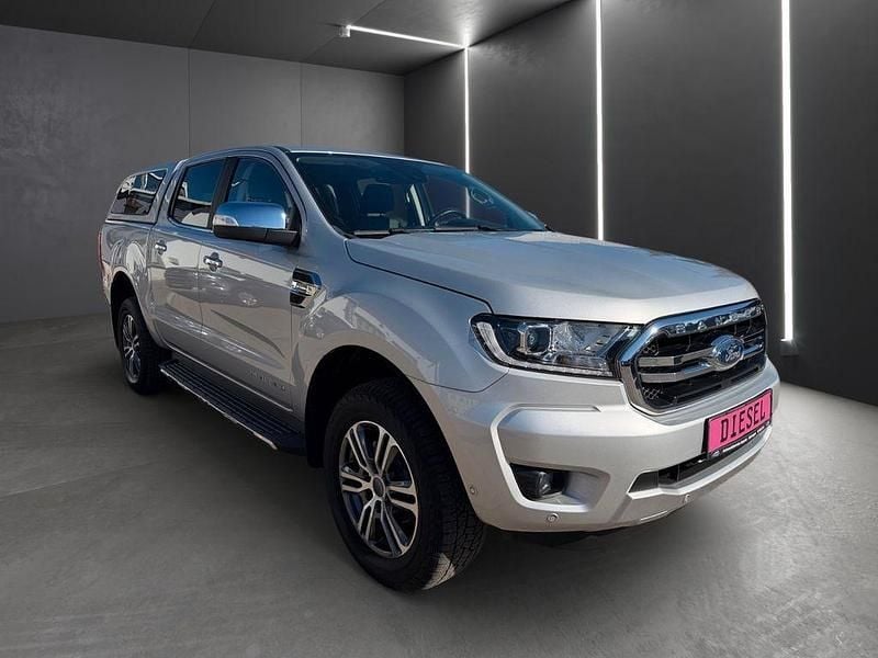 Gebraucht Ford Ranger Limited 212 PS (155 kW) 2023 Silber Pickup