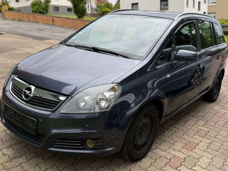 Blau Gebraucht 2007 Opel Zafira Edition Van / Kleinbus | 2.200 € (Fairer Preis) - Bild 1/4