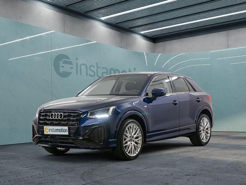 Blau Gebraucht 2023 Audi Q2 S-Line SUV | 31.499 € (Guter Preis) - Bild 1/4