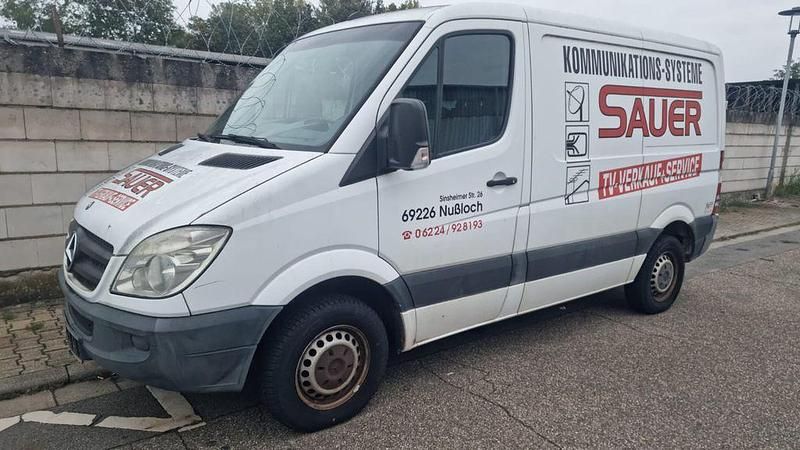 Weiß Gebraucht 2009 Mercedes Sprinter Van | 7.499 € (Superpreis) - Bild 1/4