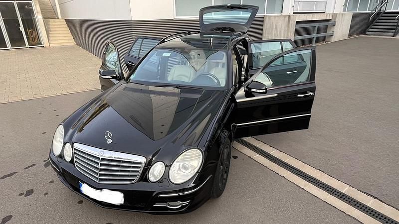 Schwarz Gebraucht 2007 Mercedes E280 Kombi | 9.500 € (Teuer) - Bild 1/4