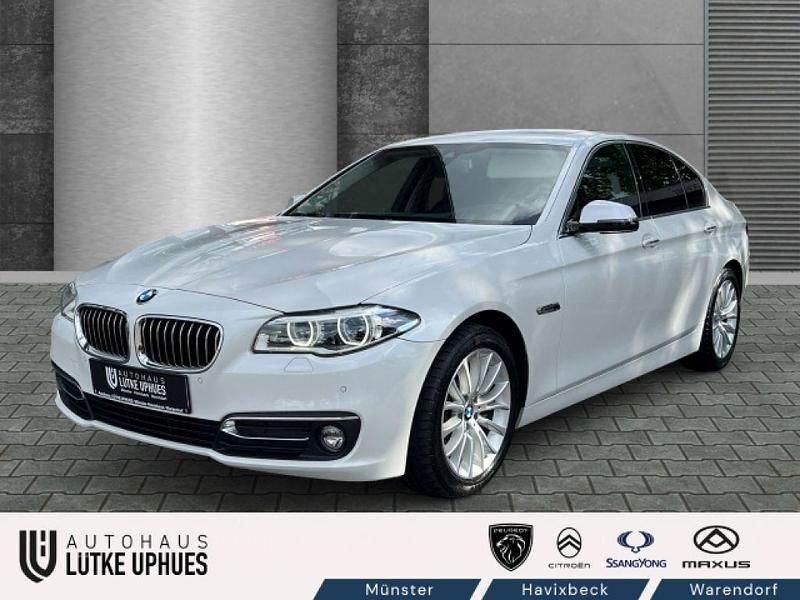 Weiß Gebraucht 2014 BMW 528 Comfort Edition Limousine | 15.890 € (Fairer Preis) - Bild 1/4