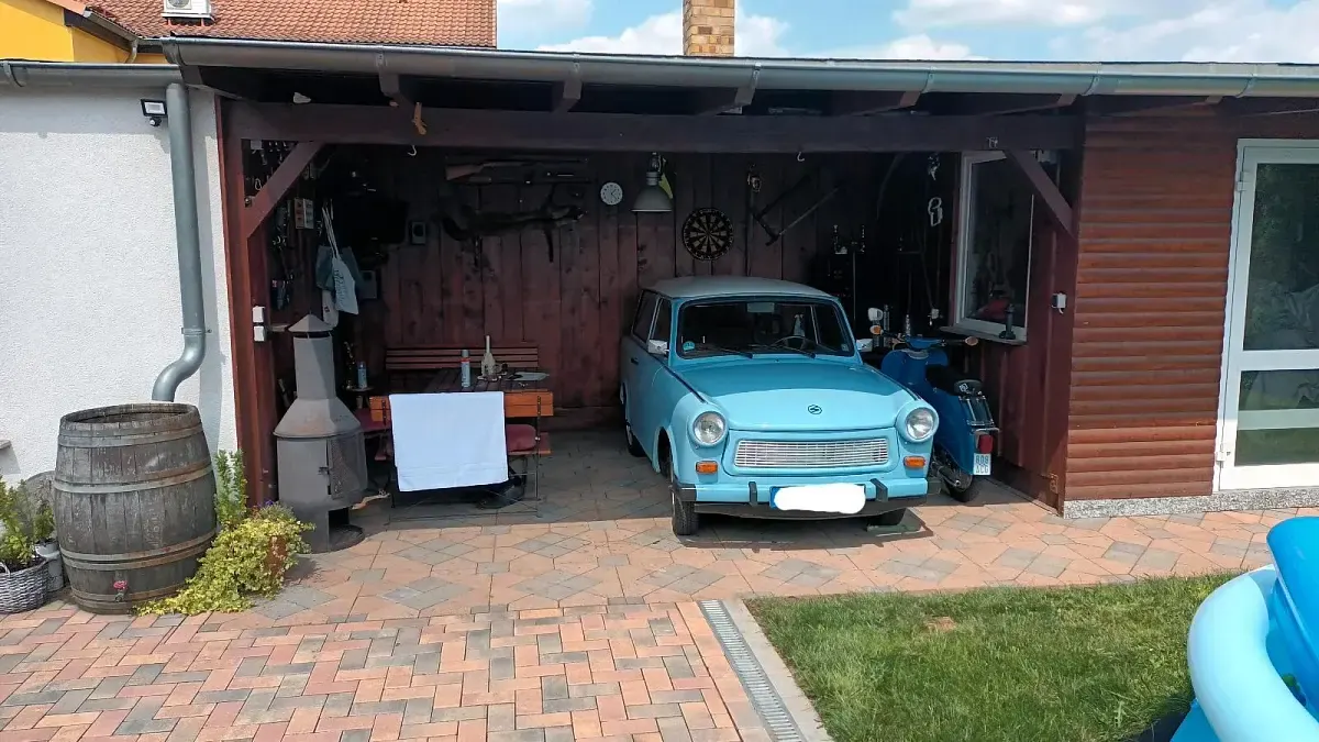 Gebraucht Trabant 601 1989 Blau Kombi