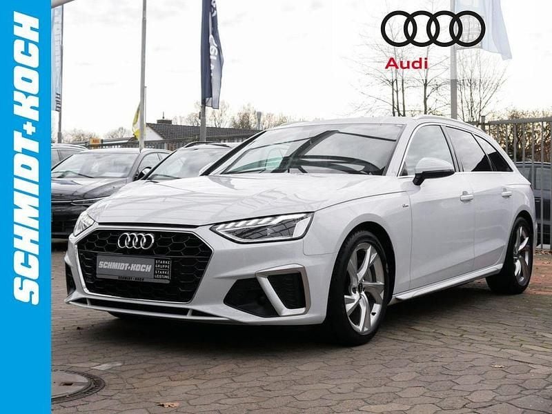 Weiß Gebraucht 2021 Audi A4 S-Line Kombi | 29.950 € (Guter Preis) - Bild 1/4