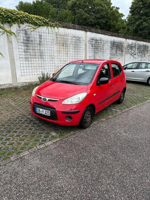 Rot Gebraucht 2007 Hyundai i10 Kleinwagen | 950 € - Bild 1/4