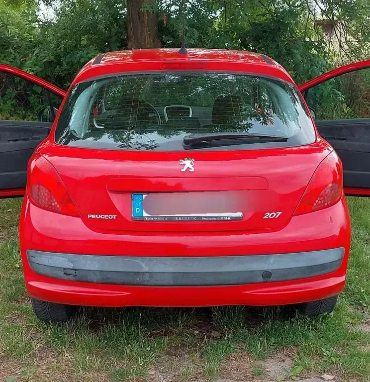 Gebraucht Peugeot 207 88 PS (64 kW) 2006 Rot Kleinwagen