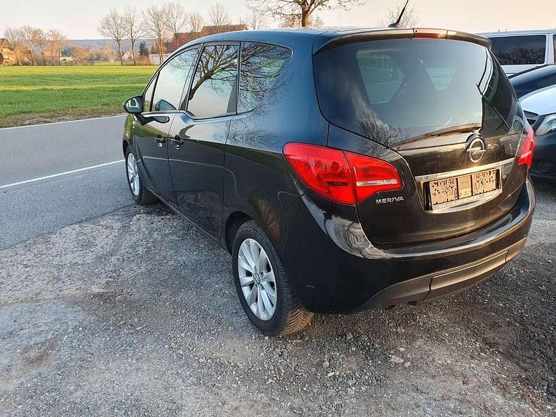 Gebraucht Opel Meriva 120 PS (88 kW) 2012 Graphitschwarz/carbon flash/mi Van / Kleinbus