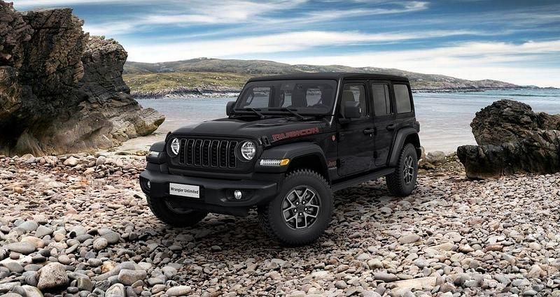 Black (px8) Neu 2025 Jeep Wrangler Rubicon SUV | 68.679 € (Etwas zu teuer) - Bild 1/4