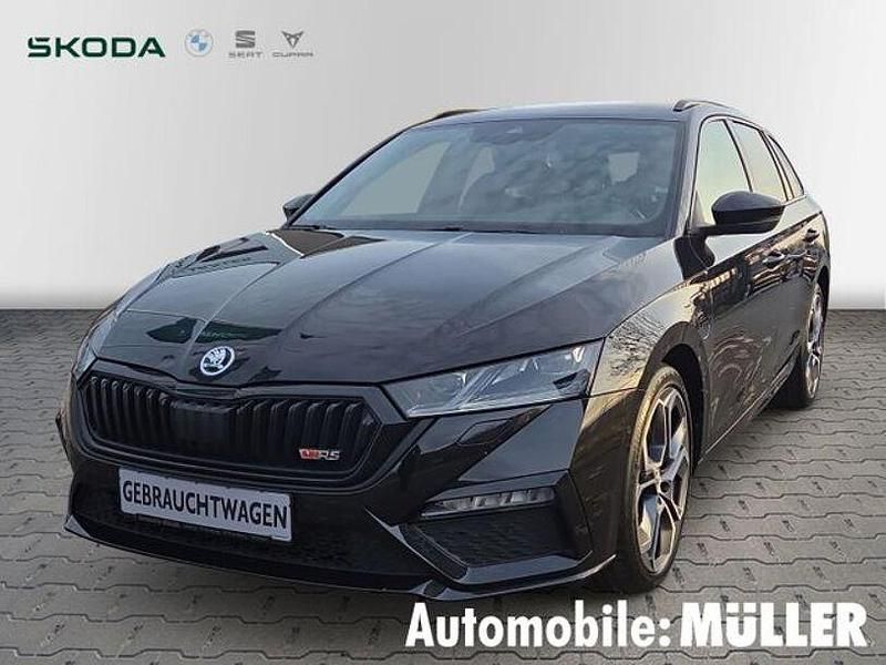 Schwarz Gebraucht 2022 Skoda Octavia Limousine | 27.670 € (Teuer) - Bild 1/4