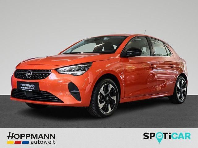Power orange/dynamik orange Gebraucht 2022 Opel Corsa-e Elegance Kleinwagen | 16.990 € (Fairer Preis) - Bild 1/4