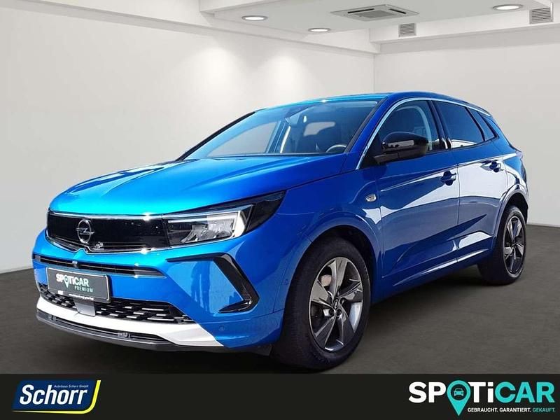 Blau Gebraucht 2023 Opel Grandland X Elegance SUV | 25.990 € (Teuer) - Bild 1/4