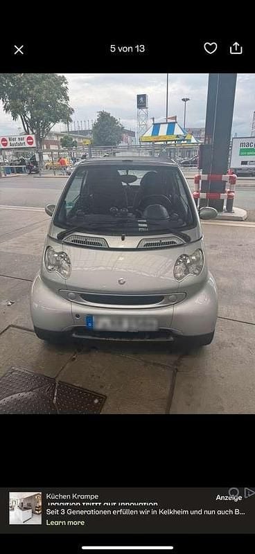 Gebraucht Smart ForTwo Cabrio Basis 61 PS (44 kW) 2008 Grau Cabrio
