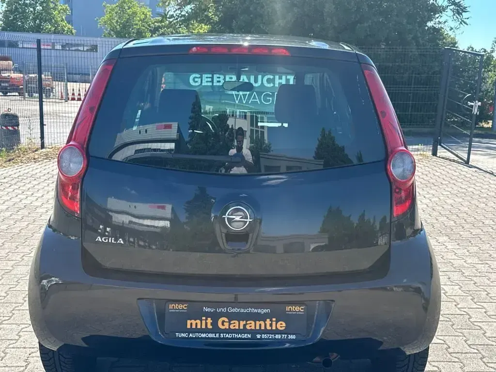 Gebraucht Opel Agila Edition 86 PS (63 kW) 2010 Schwarz Kleinwagen